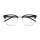 Saint Laurent Unisex Asian Fitting SCHWARZ RECYCLED ACETATE SL 104F Italien