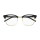 Saint Laurent Unisex Asian Fitting SCHWARZ RECYCLED ACETATE SL 104F Italien