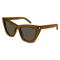 Saint Laurent Frau International BRAUN RECYCLED ACETATE...