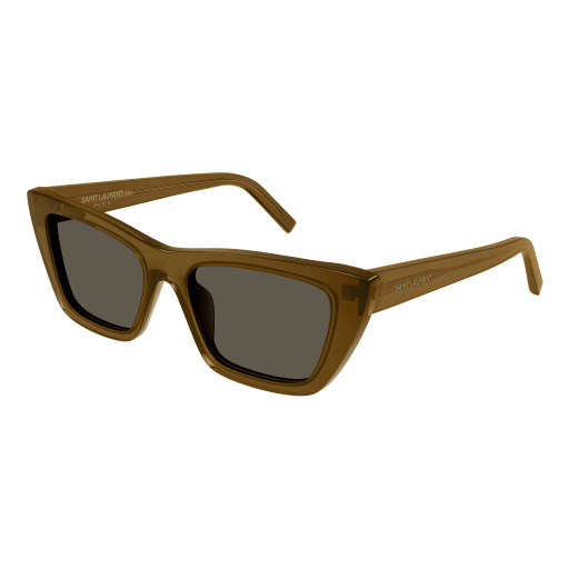Saint Laurent Frau International BRAUN RECYCLED ACETATE SL 276 MICA Italien - Farbcode 060