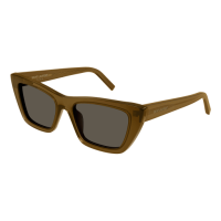Saint Laurent Frau International BRAUN RECYCLED ACETATE...