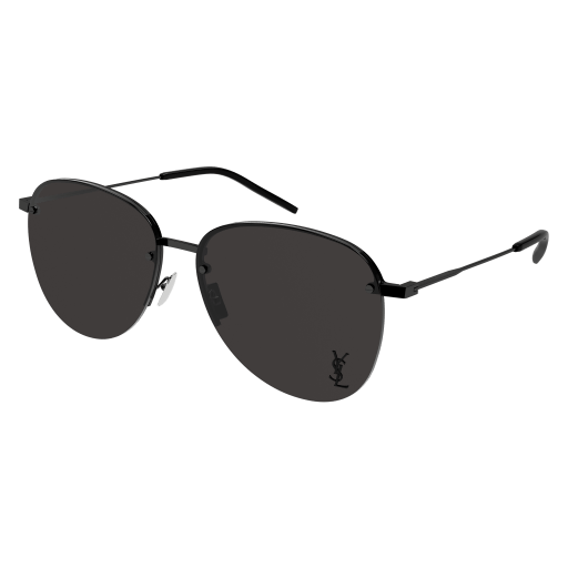 Saint Laurent Unisex Korean SCHWARZ METALL SL 328K M Italien