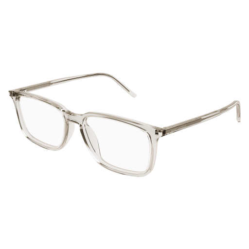 Saint Laurent Unisex Asian Fitting BEIGE RECYCLED ACETATE SL 645F Italien