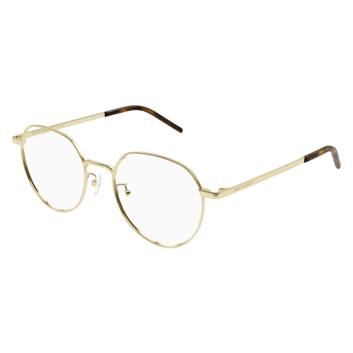 Saint Laurent Unisex Asian Fitting GOLD METALL SL 647F Italien