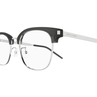Saint Laurent Unisex Asian Fitting GRAU RECYCLED ACETATE SL 649F Italien