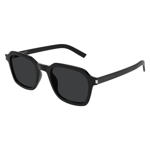Saint Laurent Unisex International SCHWARZ RECYCLED ACETATE SL 715 SLIM Italien