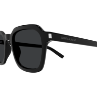 Saint Laurent Unisex International SCHWARZ RECYCLED ACETATE SL 715 SLIM Italien