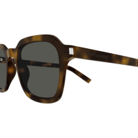 Saint Laurent Unisex International HAVANNA RECYCLED ACETATE SL 715 SLIM Italien