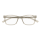 Saint Laurent Mann Asian Smart Fitting BEIGE RECYCLED ACETATE SL 718 SLIM Italien