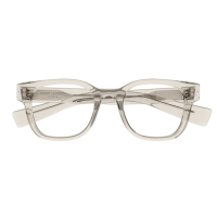 Saint Laurent Frau International BEIGE RECYCLED ACETATE...