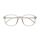 Saint Laurent Unisex Asian Fitting BEIGE RECYCLED ACETATE SL 726F Italien