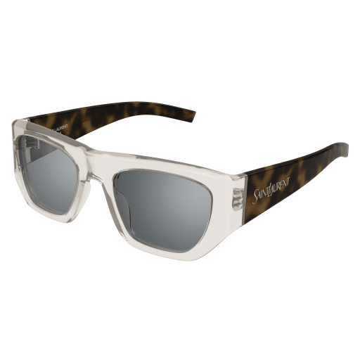Saint Laurent Frau International BEIGE RECYCLED ACETATE SL 740 Japan