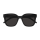 Saint Laurent Frau Asian Fitting SCHWARZ RECYCLED ACETATE SL M105F Italien - Farbcode 001