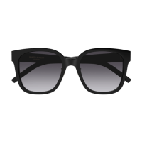Saint Laurent Frau Asian Fitting SCHWARZ RECYCLED ACETATE...