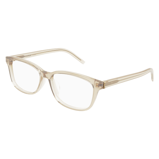 Saint Laurent Frau Asian Fitting NUDE RECYCLED ACETATE SL M109F Italien