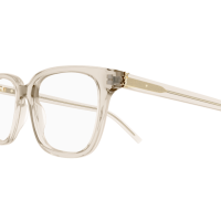 Saint Laurent Frau Asian Fitting NUDE RECYCLED ACETATE SL M110F Italien