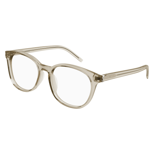 Saint Laurent Frau Asian Fitting BEIGE RECYCLED ACETATE SL M111F Italien