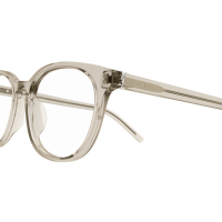 Saint Laurent Frau Asian Fitting BEIGE RECYCLED ACETATE SL M111F Italien