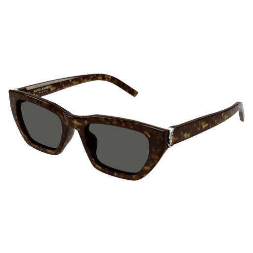 Saint Laurent Frau Asian Fitting HAVANNA RECYCLED ACETATE SL M127F Italien - Farbcode 002