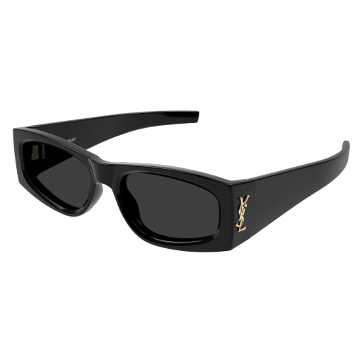 Saint Laurent Frau International SCHWARZ RECYCLED ACETATE SL M140 Italien