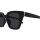 Saint Laurent Frau International SCHWARZ RECYCLED ACETATE SL M143 Italien