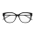 Saint Laurent Frau Asian Fitting SCHWARZ RECYCLED ACETATE SL M48O_BF Italien - Farbcode 002