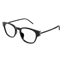 Saint Laurent Frau Asian Fitting SCHWARZ RECYCLED ACETATE...