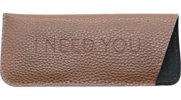 I NEED YOU GRETA havanna +1.00 dpt recycelter Kunststoff