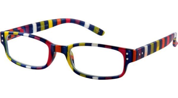 I NEED YOU CHAOT G56100 blau-buntgestreift +1,00 dpt. Kunststoff