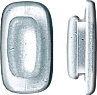 Brillenteile Pad TPE für System 3, 11 mm 20ST...