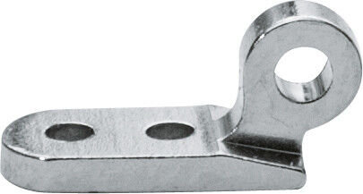 Nietscharniere 3,00 mm Mittelteil, links 1,00 mm