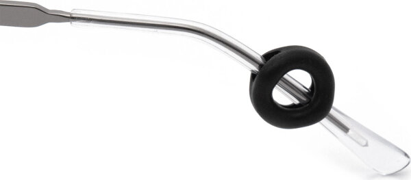Anti-Rutsch-Bügelenden 7,0 mm x 1,0 mm Ringformig 14 mm Schwarz 20 ST