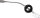 Anti-Rutsch-Bügelenden 7,0 mm x 1,0 mm Ringformig 14 mm Schwarz 20 ST