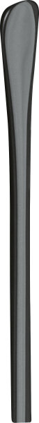 Acetat Bügelenden 1,25 mm 60 mm Schwarz Schlanke Ausfuhrung