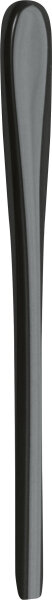 Acetat Bügelenden 1,6 mm 65 mm Schwarz Symmetrische Form, breiter