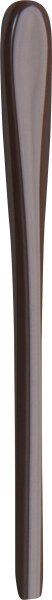 Acetat Bügelenden 1,45 mm 65 mm Braun Symmetrische Form, breiter