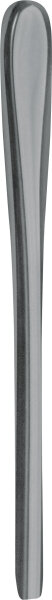 Acetat Bügelenden 1,6 mm 65 mm Grau Symmetrische Form, breiter