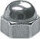 Hutmuttern 1,20 mm Silber Sechskantmutter Neusilber 2,20 mm