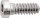 Brillenteile Schraube Scharn. St. silb. 1,4-4,0 100ST Stahl