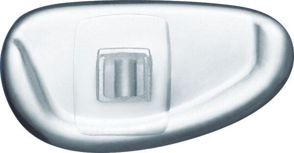 PVC-Pad Schraub Transparent 14,5 mm 10 P