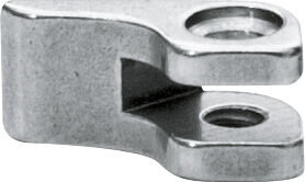 Auflötscharniere 3,95 mm 3,50 mm 1,6 mm Mittelteil, links