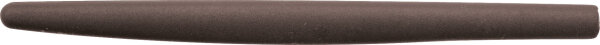 Bügelenden mit rechteckigem Innenloch 63 mm 2,6 x 1,5 mm Silikon Braun Fur Steckbugel