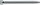 Bohrbrillenschrauben Neusilber Silber 15,00 mm