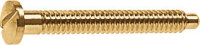Bohrbrillenschrauben Messing Gold 12,00 mm