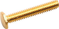 Bohrbrillenschrauben Stahl Gold 12,60 mm