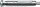 Schrauben mit transparenter Nylonsicherung Stahl Silber 11,50 mm