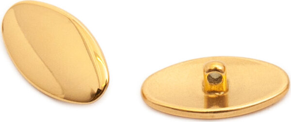 Titanpad Schraub, poliert Gold