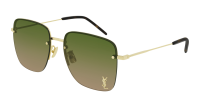 Saint Laurent Frau Asian Smart Fitting GOLD METALL SL 312...