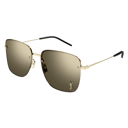 Saint Laurent Frau Asian Smart Fitting GOLD METALL SL 312 M Italien - Farbcode 006
