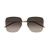 Saint Laurent Frau Asian Smart Fitting GOLD METALL SL 312...